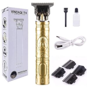 Vintage T9 Rechargeable Professional Hair Trimmer for Men